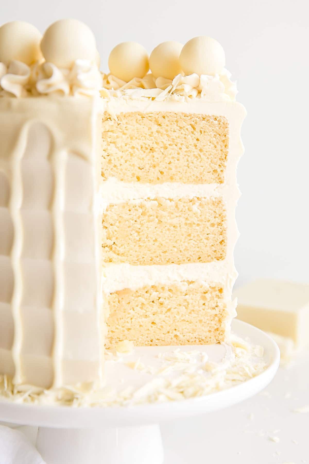 White Chocolate Cake -   16 cake Vanilla white ideas