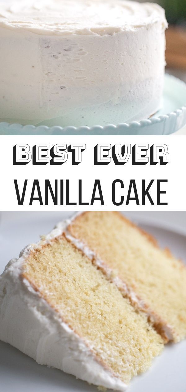 Vanilla Cake Recipe -   16 cake Vanilla white ideas