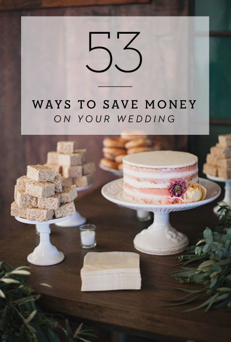 53 Genius Ways to Save Money on Your Wedding -   16 cheap wedding Planning ideas