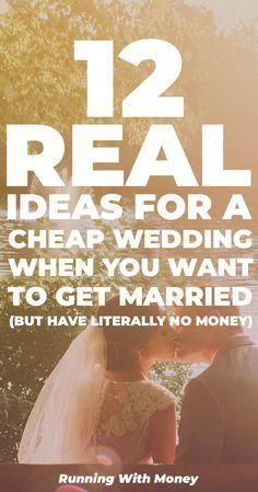 How To Save Thousands And Still Have The Wedding Of Your Dreams -   16 cheap wedding Planning ideas