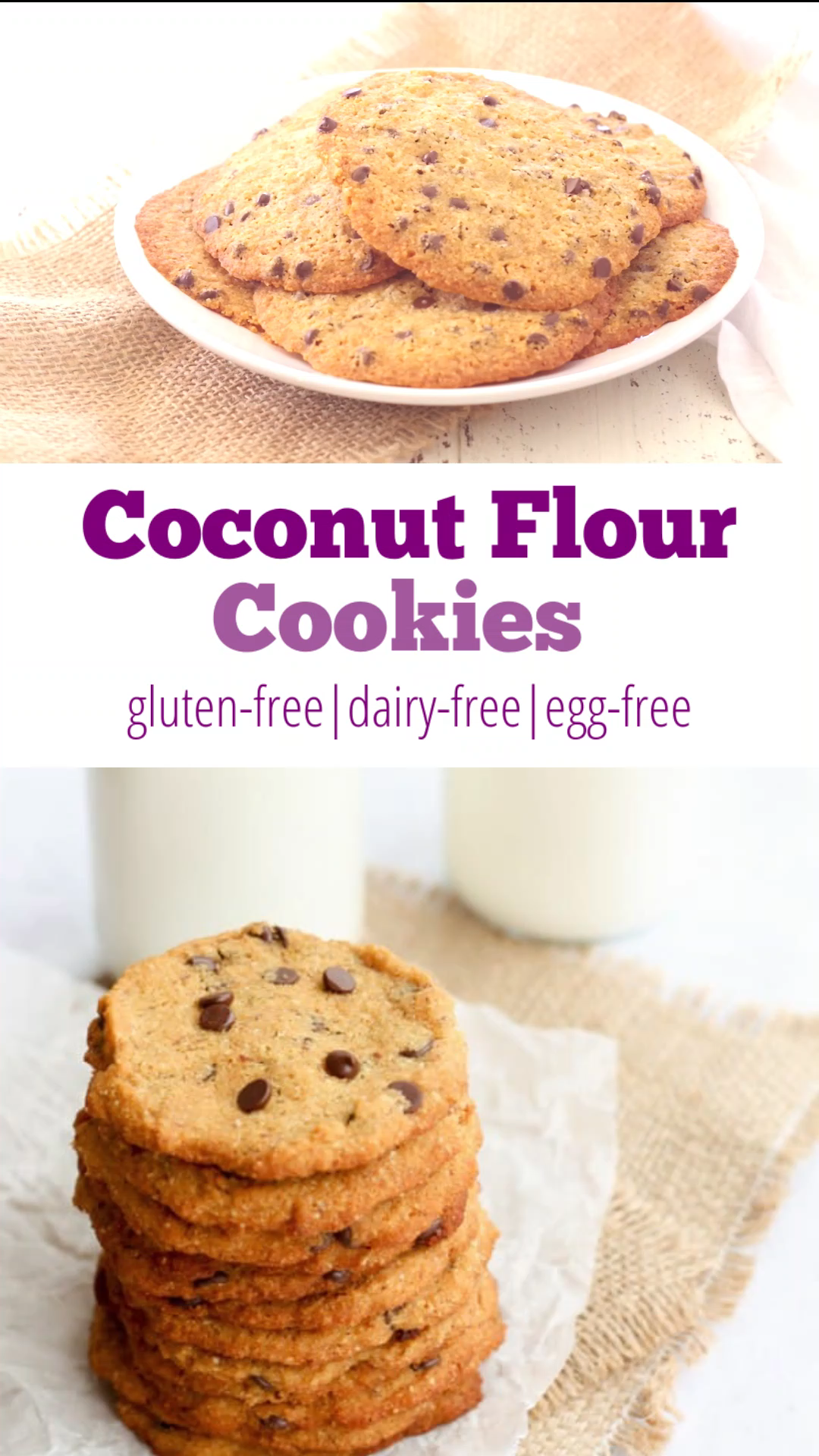 Coconut Flour Cookies -   16 desserts Cookies eggs ideas