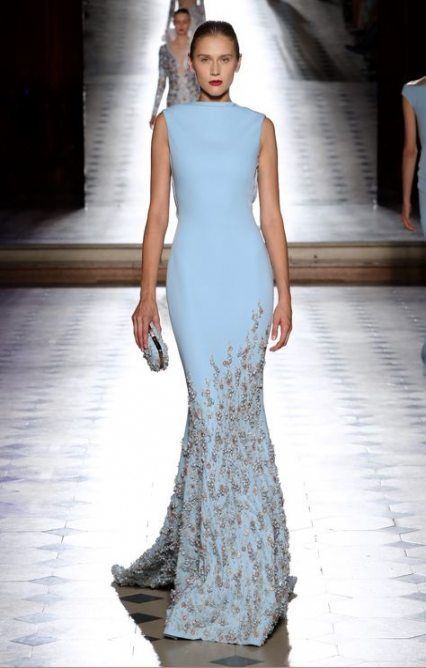 Best Dress Blue Haute Couture Tony Ward 35+ Ideas -   16 dress Coctel tony ward ideas
