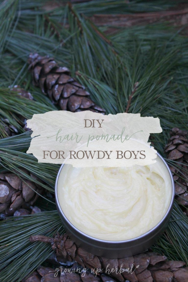 DIY Hair Pomade For Rowdy Boys -   16 hair Natural homemade recipe ideas