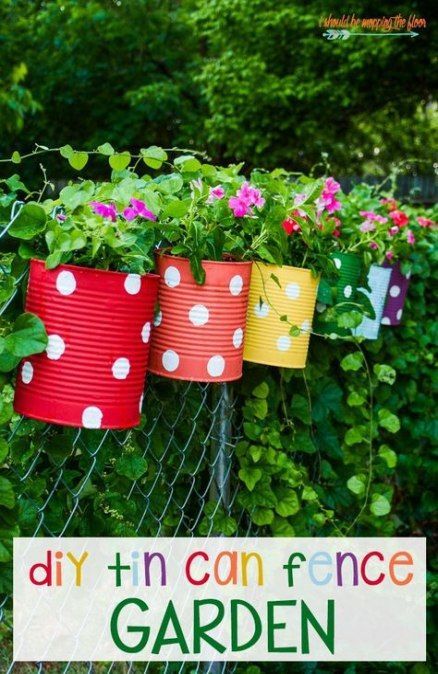 53+ Best Ideas For Plants Painting Tin Cans -   16 plants Painting tin cans ideas