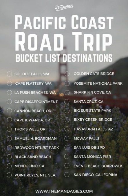 Travel destinations usa road trips california bucket lists 36+ ideas for 2019 -   16 travel destinations Bucket Lists ideas