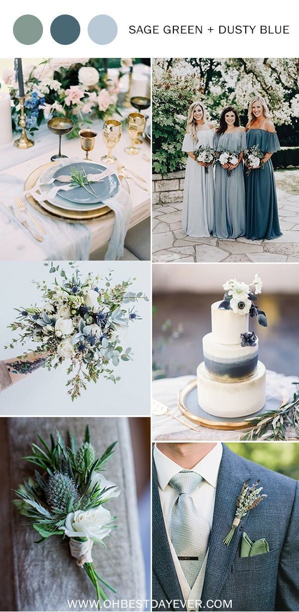 10 Perfect Shades of Green Wedding Color Ideas for Spring/Summer 2019 - Oh Best Day Ever -   17 beach wedding Colors ideas