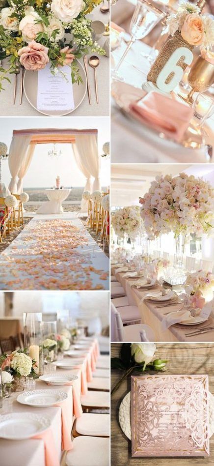 Wedding Colors Neutral Blushes 21+ Super Ideas -   17 beach wedding Colors ideas