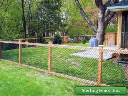 17 garden design Fence chain links ideas