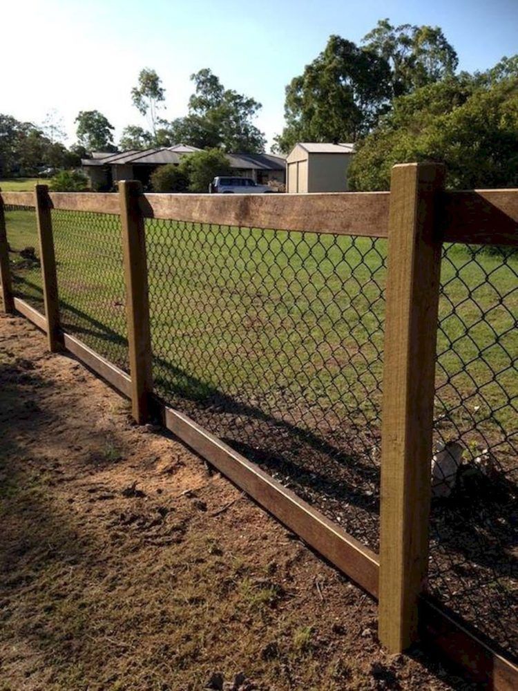50+ Awesome Ideas Chain Link Fence For Your Beautiful house -   17 garden design Fence chain links ideas