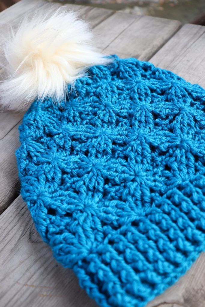 Crochet Easy Winter Hat / With Written Pattern -   17 knitting and crochet Hats winter ideas