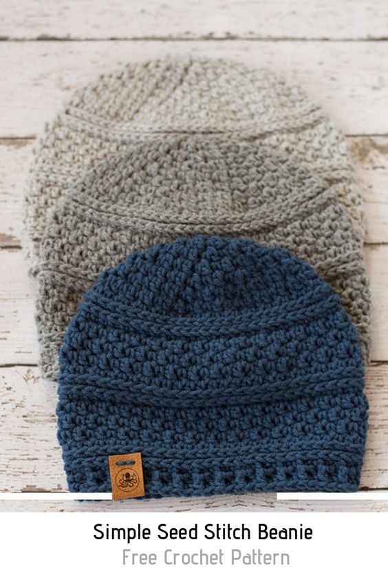 Quick And Easy Crochet Men's Hat Free Pattern - Knit And Crochet Daily -   17 knitting and crochet Hats winter ideas