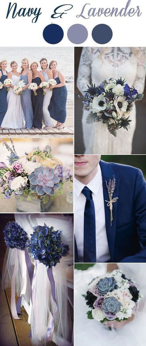 Top 5 Early Summer Navy Blue Wedding Ideas to Stand You Out -   17 wedding Blue lavender ideas