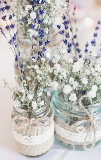 32+ Super Ideas for wedding decorations blue lavender -   17 wedding Blue lavender ideas
