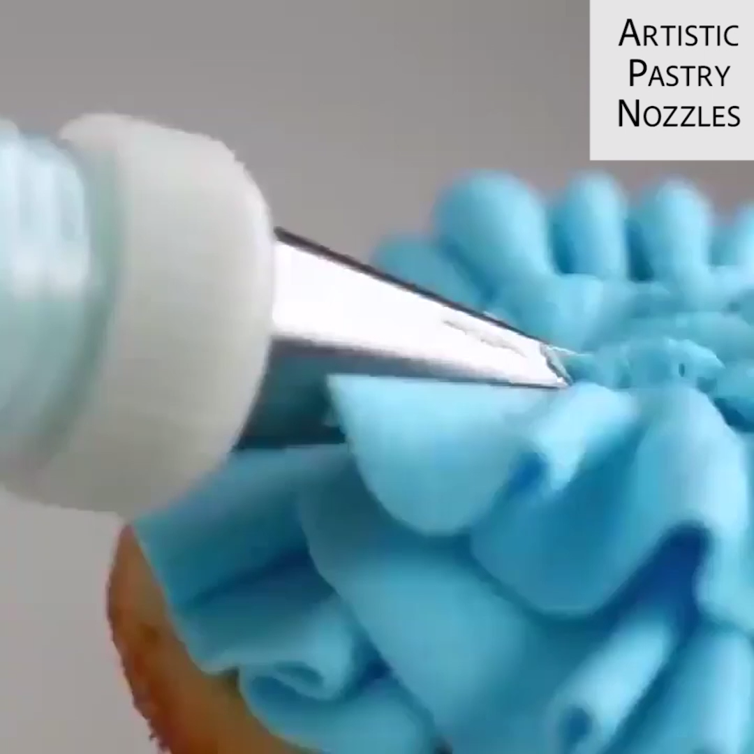 50% OFF JUST TODAY Artistic Pastry Nozzles Set -   18 cake Fondant love ideas