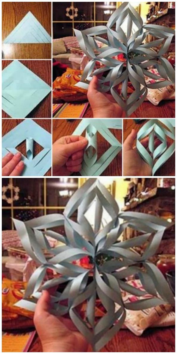 Paper Snowflakes Craft With Video Tutorial | The WHOot -   18 holiday DIY snowflake pattern ideas