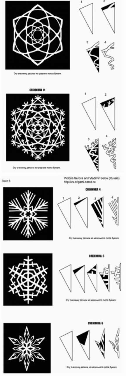 22 ideas diy paper snowflakes pattern fun -   18 holiday DIY snowflake pattern ideas
