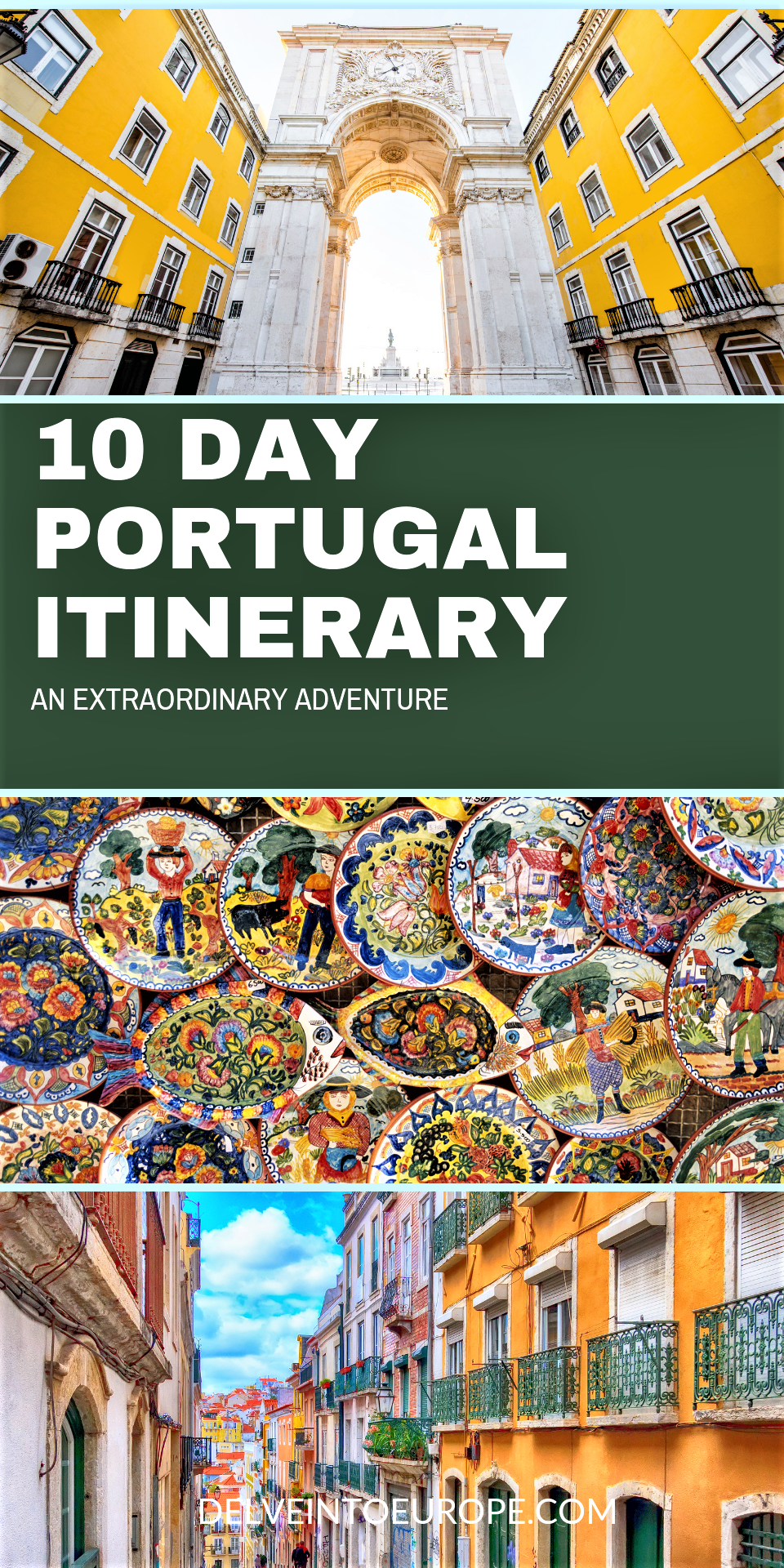 10 Day Portugal Itinerary -   18 travel destinations European portugal ideas