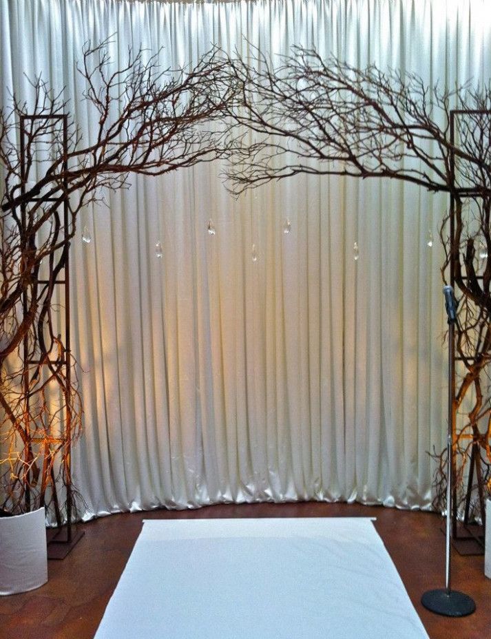 Wedding Backdrop Arch Photo Booths -   18 wedding Arch branches ideas