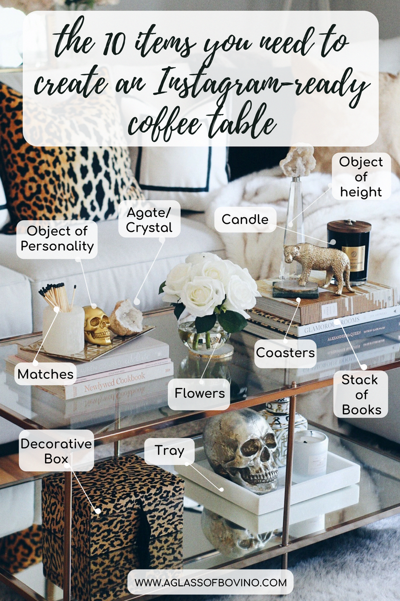 The 10 Items You Need to Create an Instagram-Ready Coffee Table -   19 room decor Cool coffee tables ideas