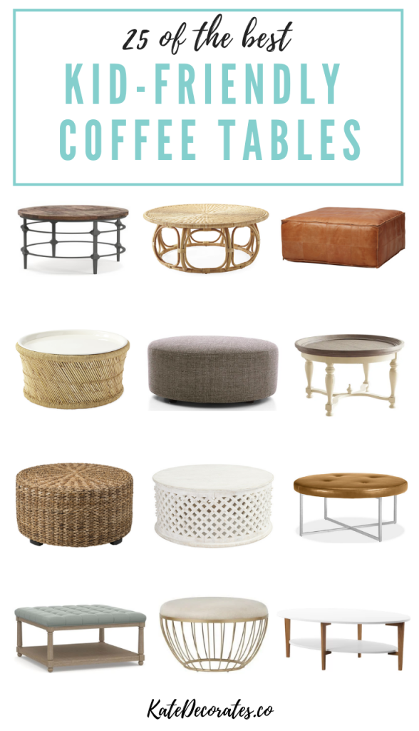 25 Kid-Friendly Coffee Tables | Kate Decorates -   19 room decor Cool coffee tables ideas