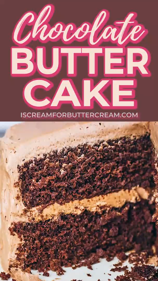 Chocolate Butter Cake -   20 cake Beautiful baking ideas