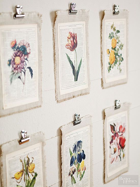 Unexpected Ways to Decorate with Vintage Artwork -   21 diy projects Free wall art ideas