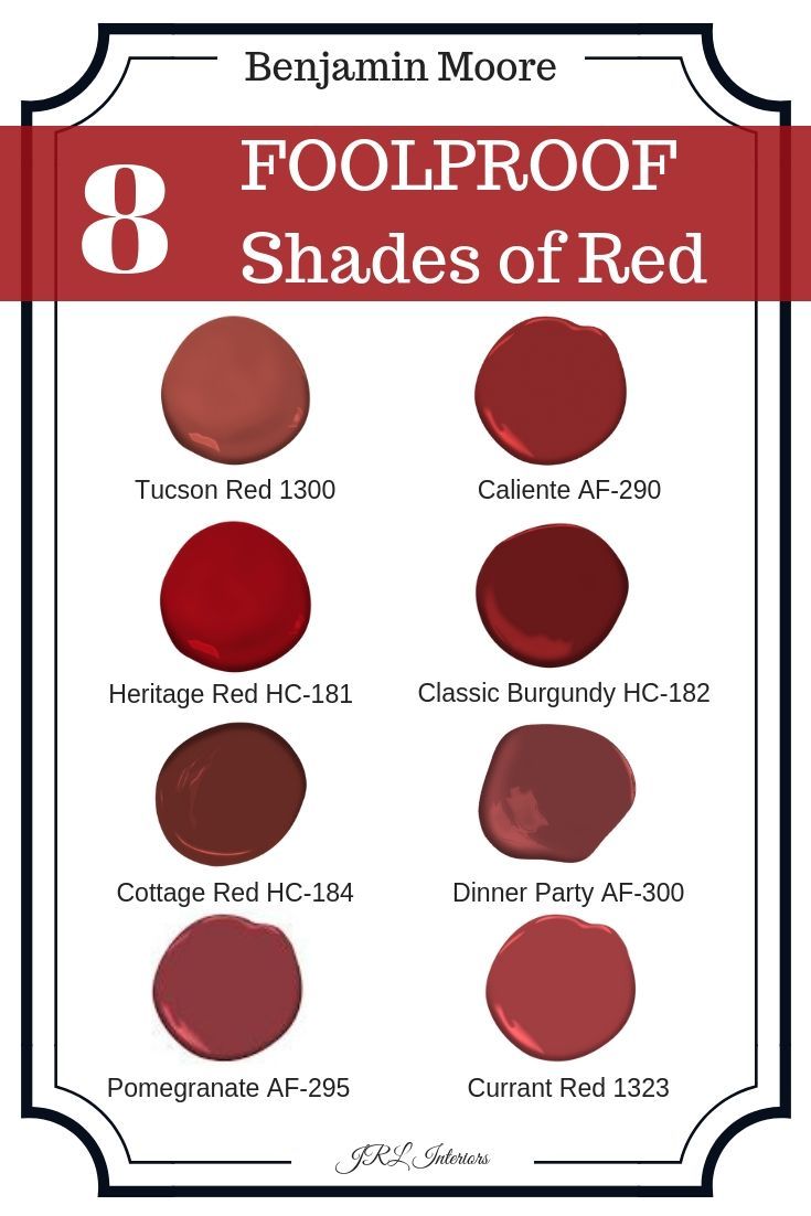 JRL Interiors — Decorating with Red -   10 room decor For Men paint colours ideas