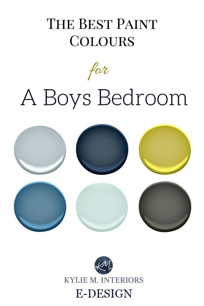The Best Benjamin Moore Paint Colours for Boys Rooms -   10 room decor For Men paint colours ideas