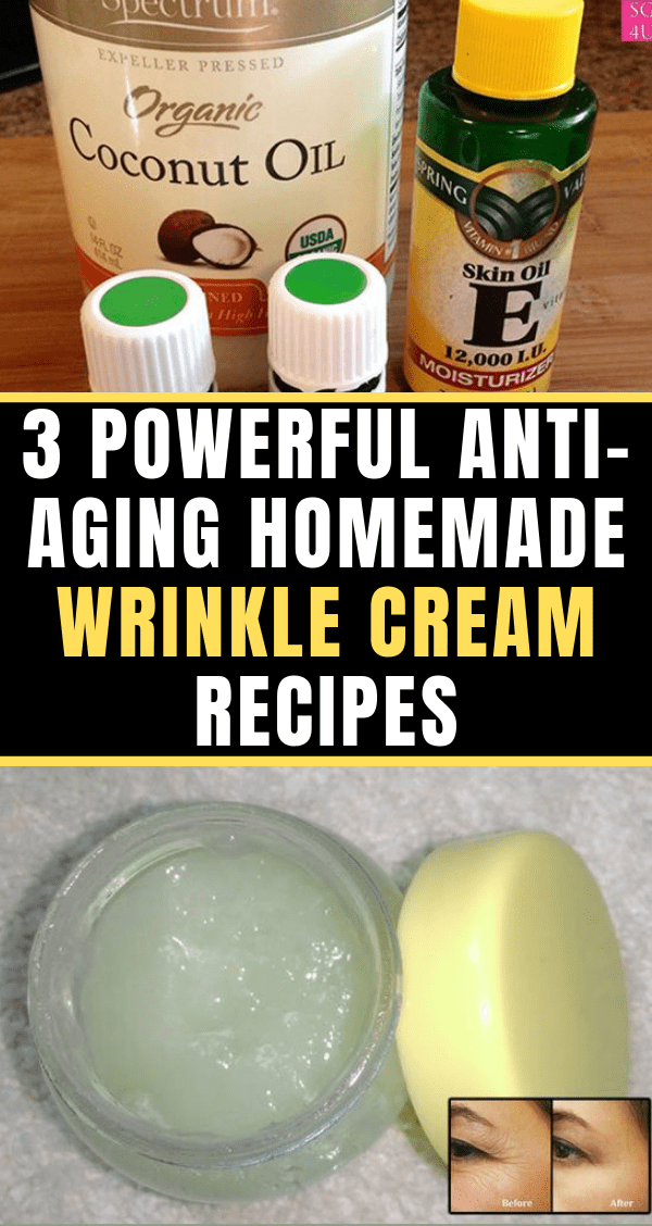 Anti-Aging Homemade Wrinkle Cream Recipes -   10 skin care Homemade wrinkle creams ideas
