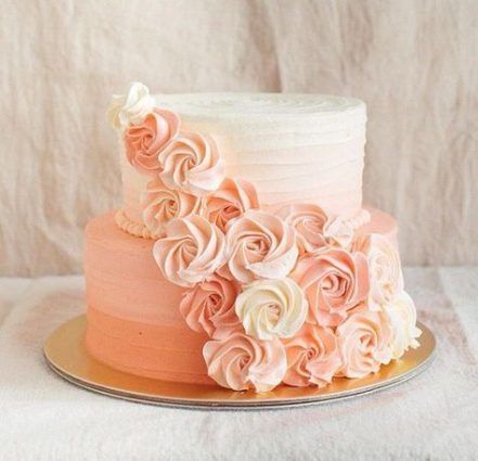 46 Trendy Ideas For Birthday Cake Buttercream Ombre -   11 cake Birthday rose ideas