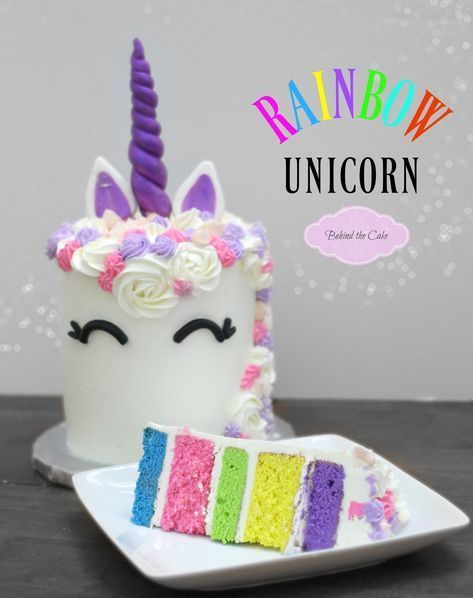 How to make a rainbow unicorn cake -   11 mini cake Unicorn ideas