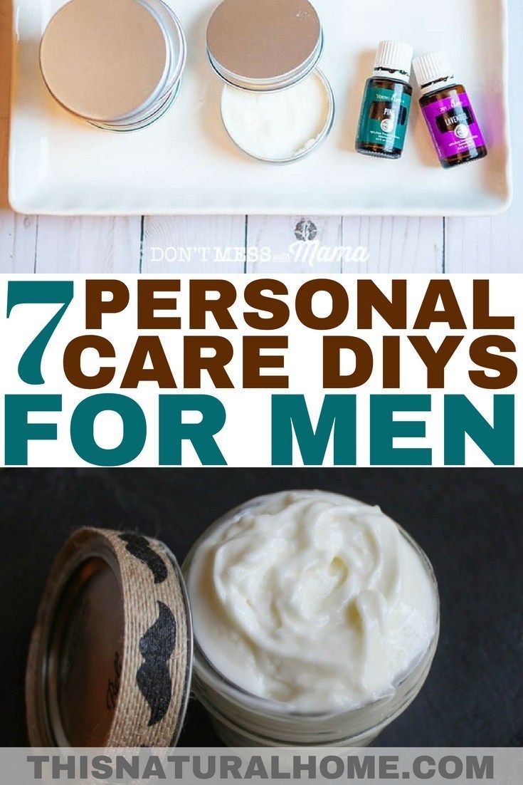 7+ Personal Care DIYs for Men - This Natural Home -   11 skin care For Men treats ideas