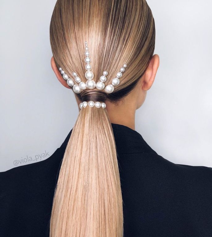 20 Sophisticated Ponytail Ideas by Viola Pyak -   12 hairstyles ponytails hairdos ideas