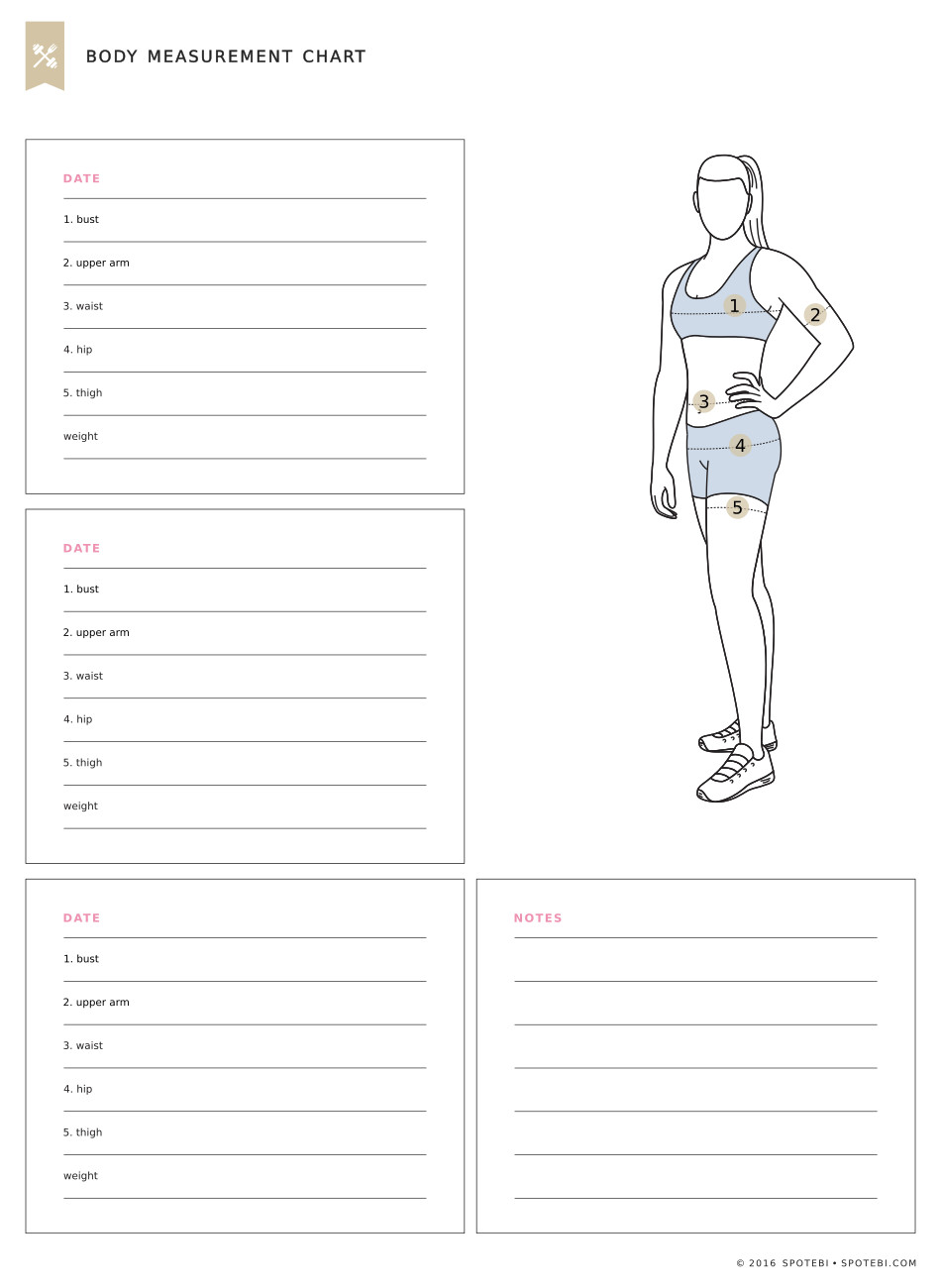 Body Measurement Chart | Fitness Tracker -   13 fitness Tracker body measurements ideas