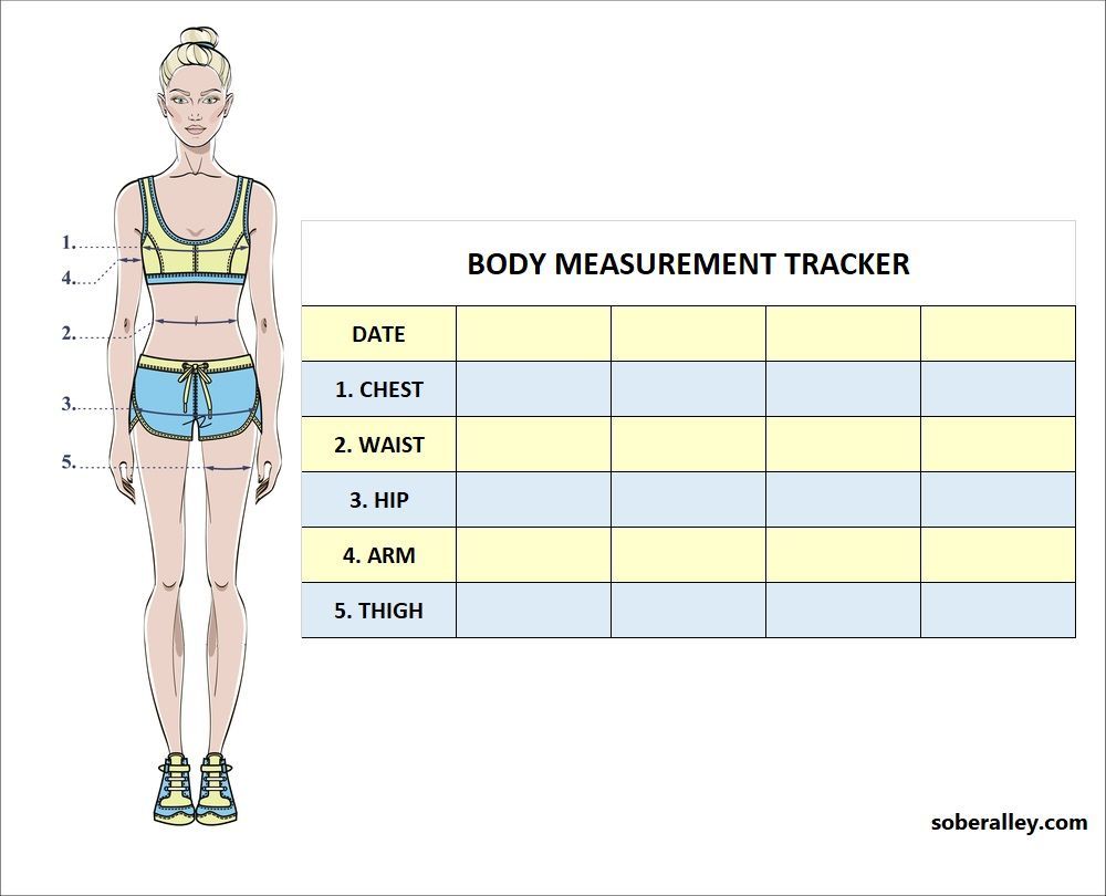 13 fitness Tracker body measurements ideas