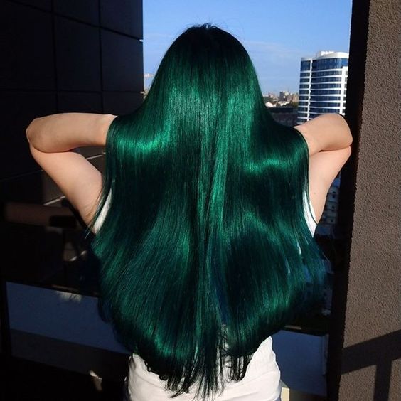 popular dark green hairstyle in 2019 -   13 hair 2018 trends ideas