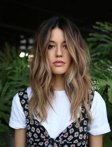 Hair Cuts Layers Mid Length Brunettes Waves 19  Ideas -   13 hair 2018 trends ideas