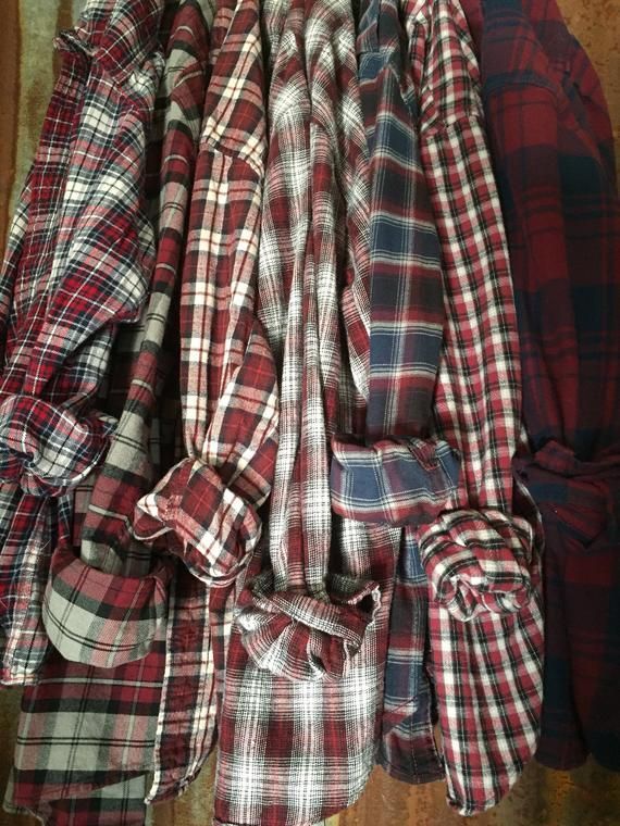 8 Burgundy and Red Bridesmaid Flannel Shirts Bridesmaid Wine + Red Mismatch Flannel Shirt Gift Monogrammed Bachelorette Party Shirt Flannel -   13 holiday Clothes flannels ideas