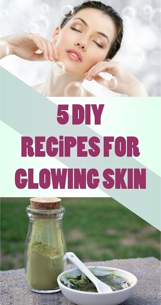 5 DIY Recipes For Glowing Skin - pinturest -   13 skin care Secrets recipes for ideas