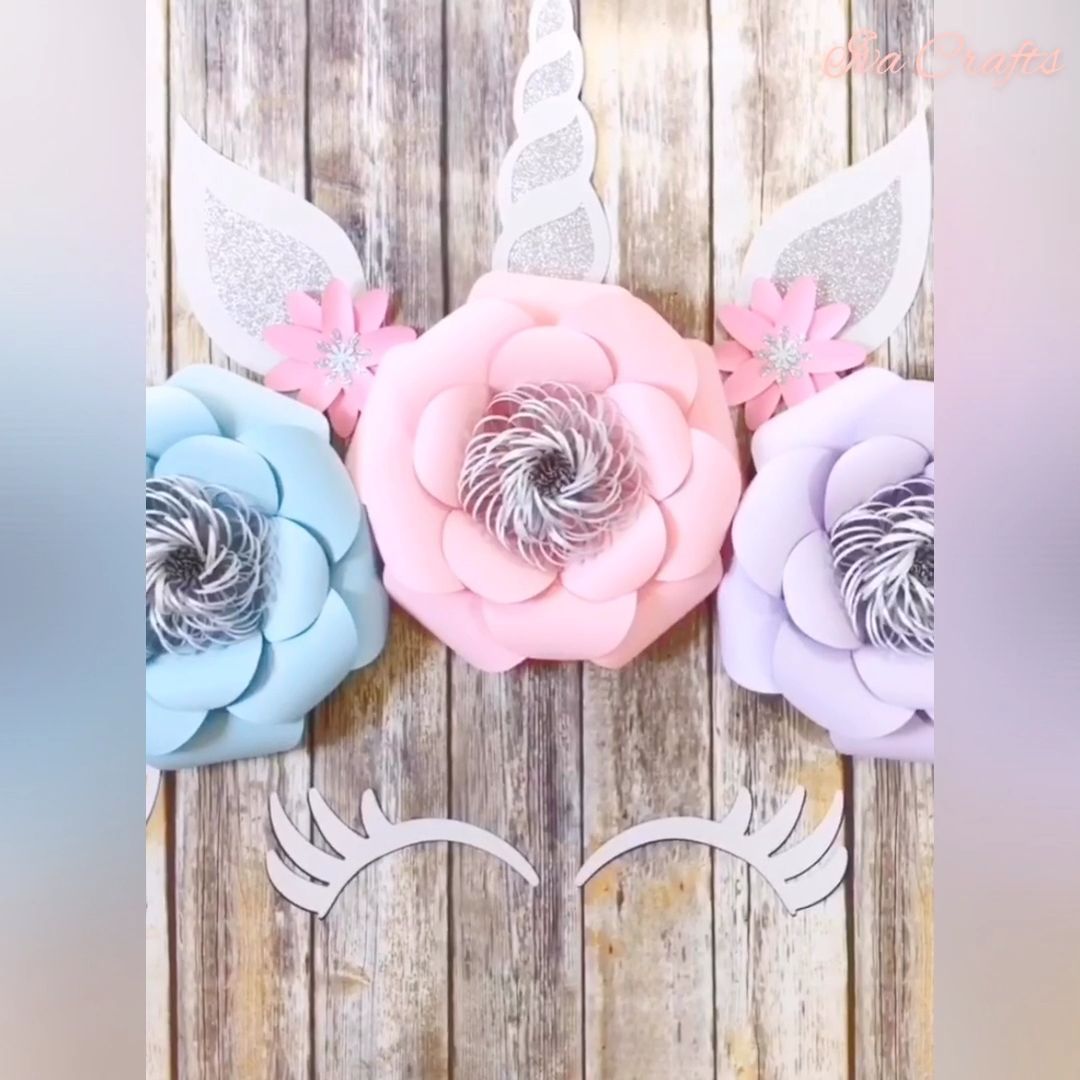 Shaping Petals Easy -   14 diy projects Paper decoration ideas