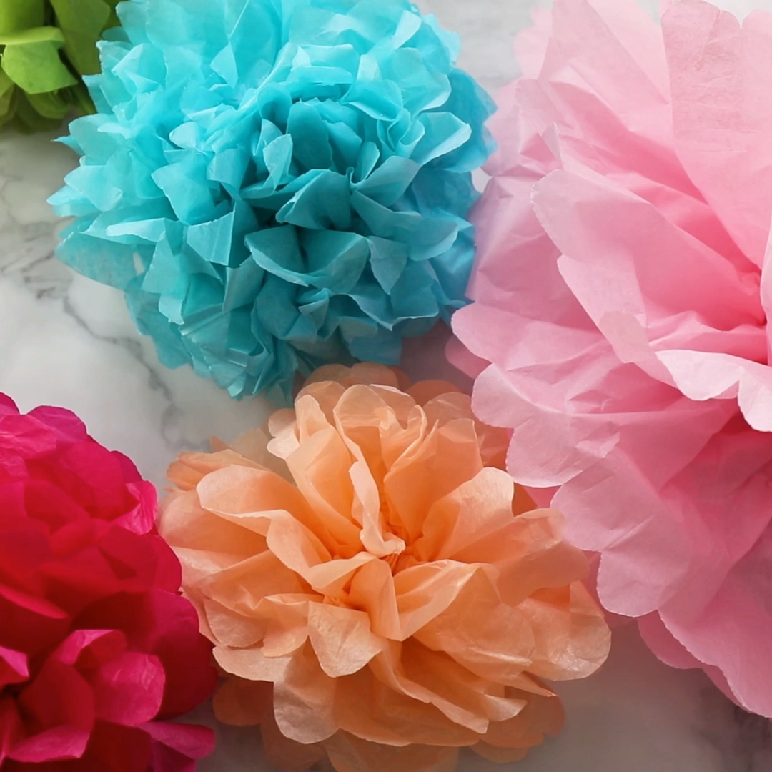 Tissue Paper Flowers: The Ultimate Guide -   14 diy projects Paper decoration ideas
