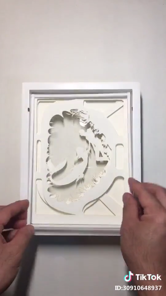 DIY Paper Frame Paper Art Craft Artwork Tutorial -   14 diy projects Paper decoration ideas