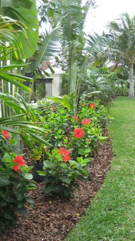 25 Tropical Outdoor Design Ideas - Decoration Love -   14 garden design Tropical backyards ideas