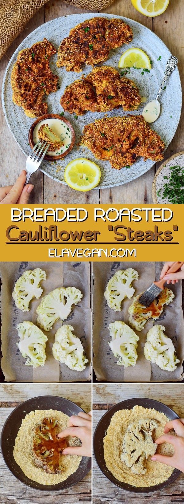 Cauliflower Steaks -   14 healthy recipes Steak ovens ideas