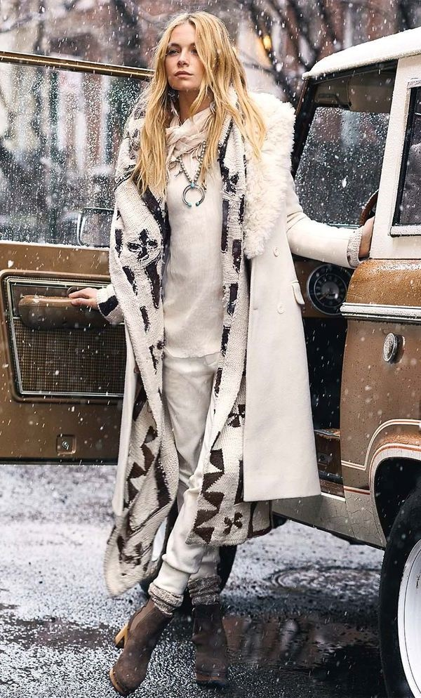 Cool Boho Winter Fashion Outfits -   15 boho dress Winter ideas