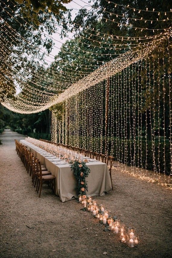 Santa Barbara ranch wedding | Rustic ranch wedding -   15 Event Planning twinkle lights ideas