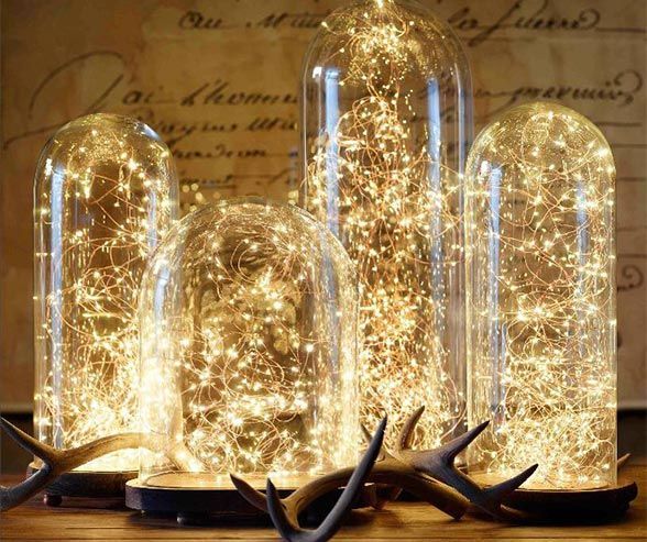 10 Unbelievably Creative Wedding Centerpiece Ideas - crazyforus -   15 Event Planning twinkle lights ideas