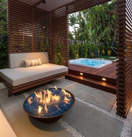 67 trendy garden pool house hot tubs -   15 garden design Pool hot tubs ideas