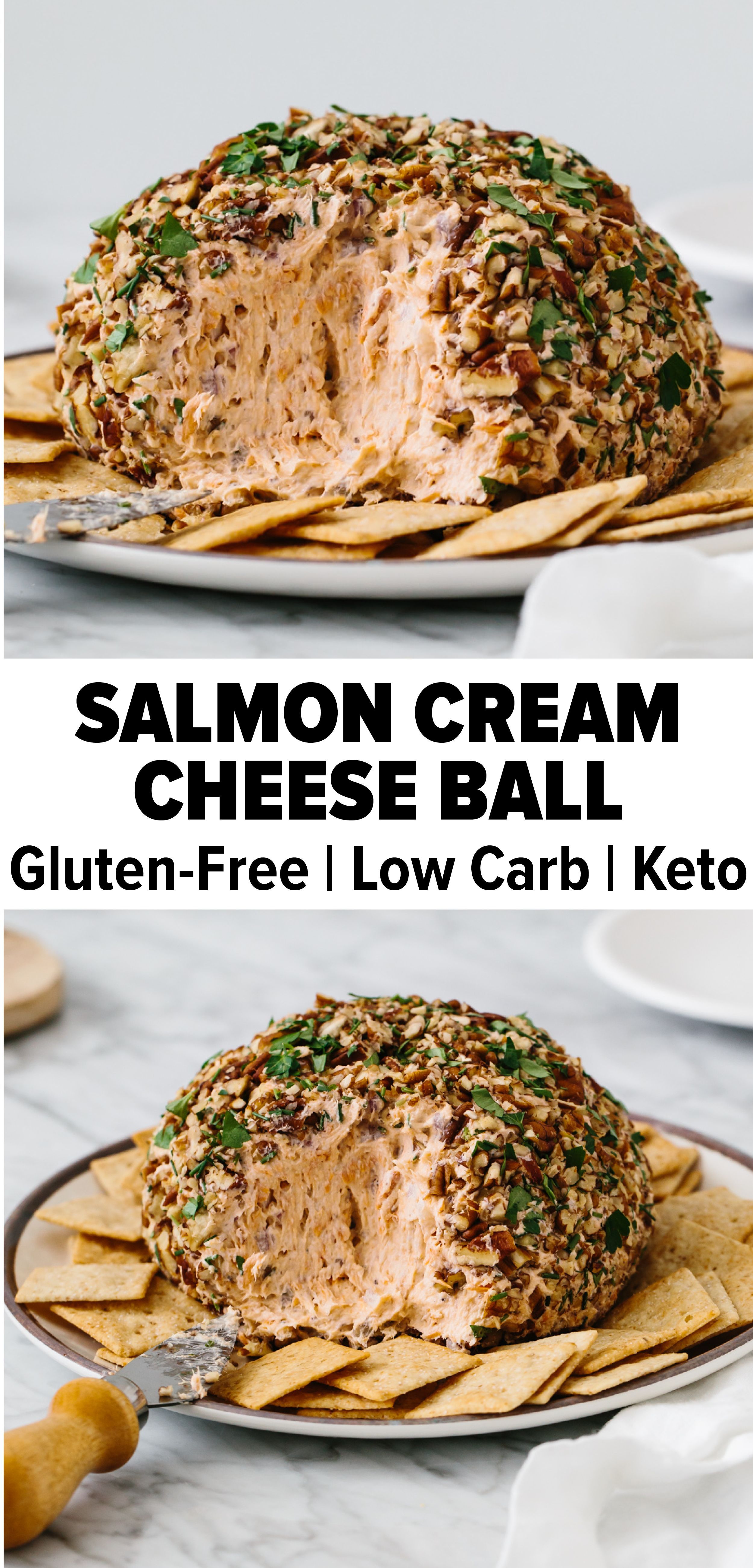 Salmon Cream Cheese Ball Recipe -   15 healthy recipes Salmon sour cream ideas