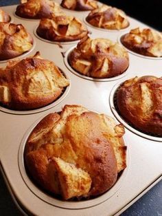 Appel yoghurt muffins zonder pakjes en zakjes RECEPT -   16 cake Recepten muffins ideas